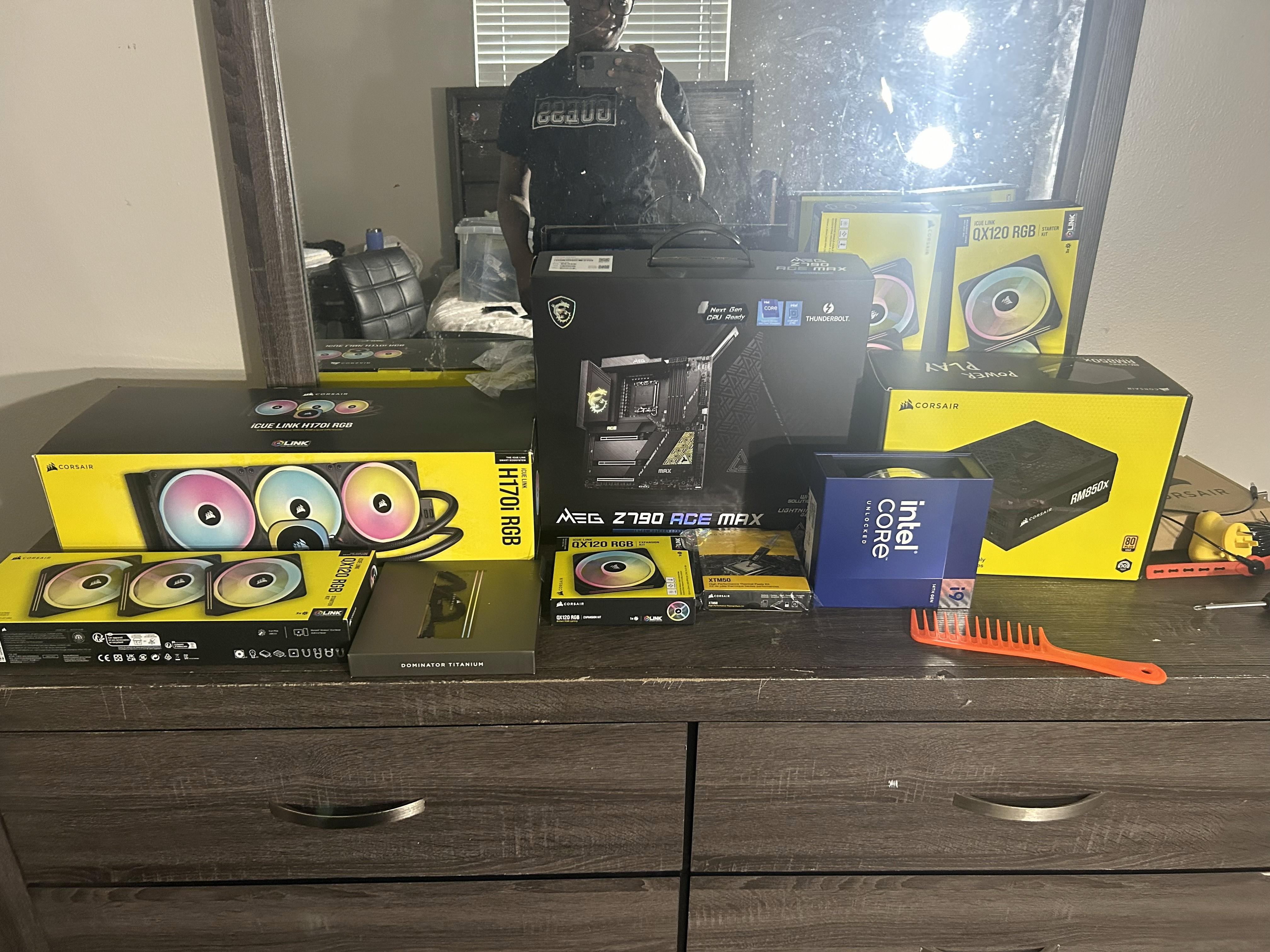 Parts for workstation build